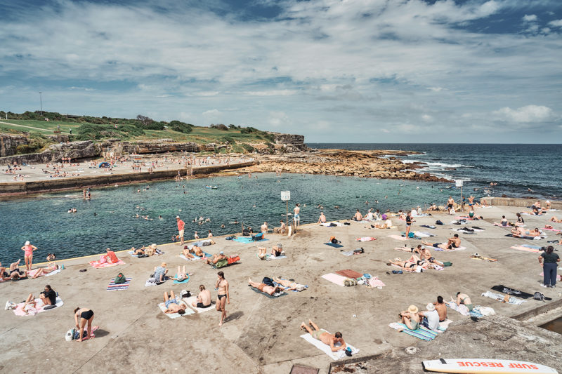 Clovelly, yesterday in the sweltering heat