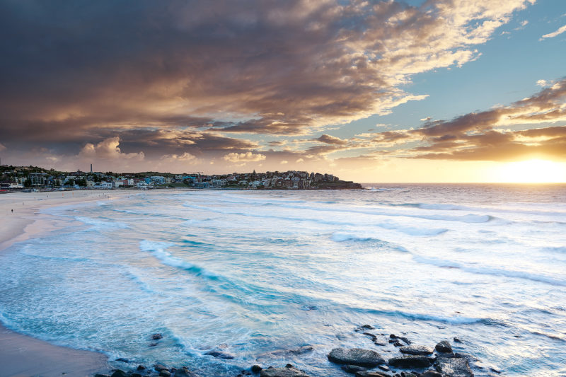 Bondi Beach, 7am, onshore