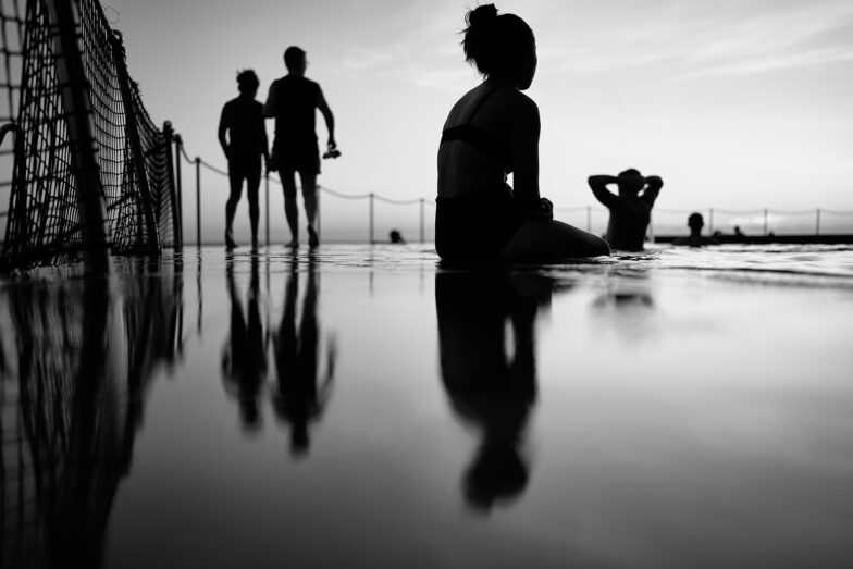 Bronte pool, a hub for sunrise swimmers