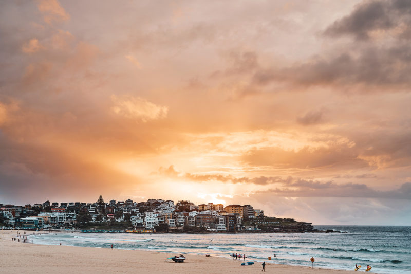 What? It cannot be - solar! Bondi this morning