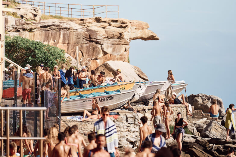 North Bondi Boat Ramp, a hive of dogs, bakers and boats