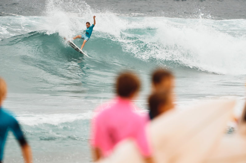 Hugo O'neill blowing up at Boardriders yesterdaty