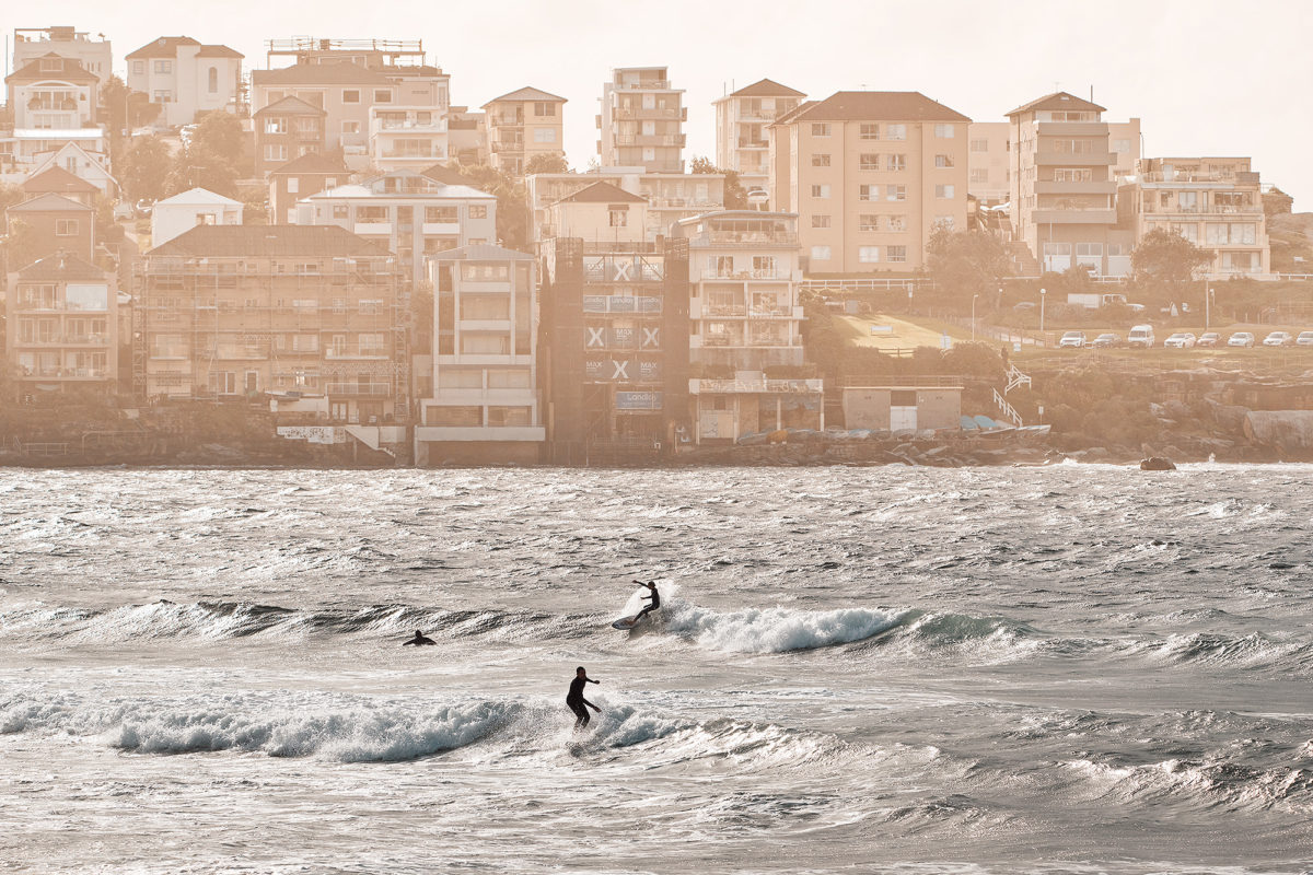 Surfing isn't high on the agenda today