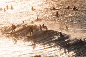 You won't get lonely out there, Bondi 7am