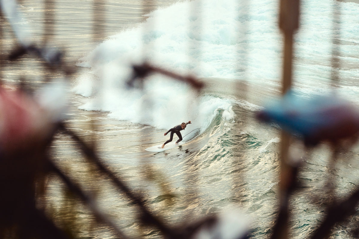 Darren behind bars and finding his morning left, Bondi 7am