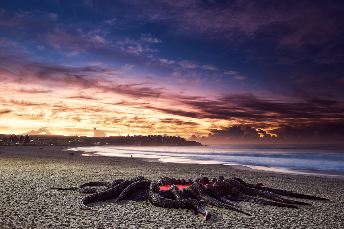 This is how this very strange morning begun @ Bondi