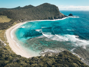 Neds Beach Lord Howe Island NSW Australia