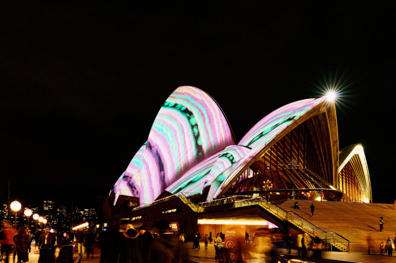 The iconic Sydney Opera House