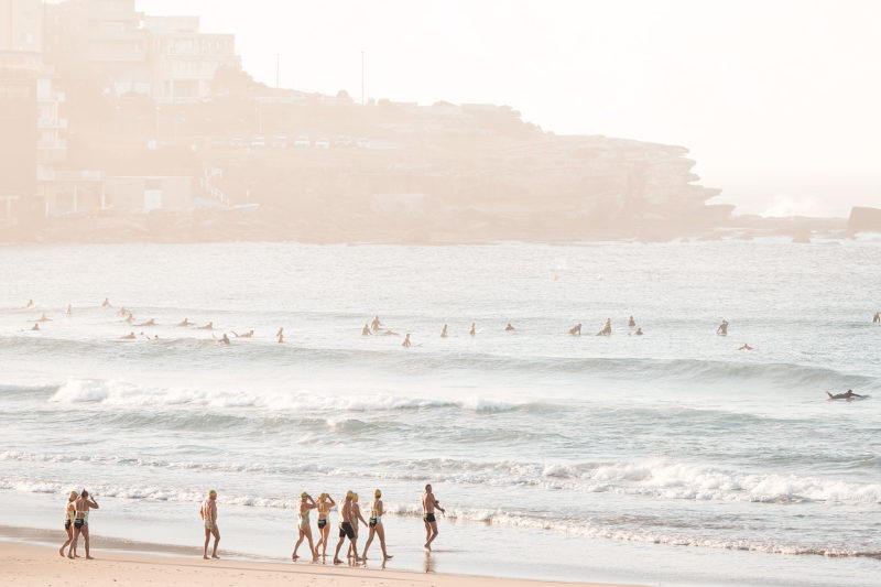 Bondi 7am, 10 degrees, morning squad