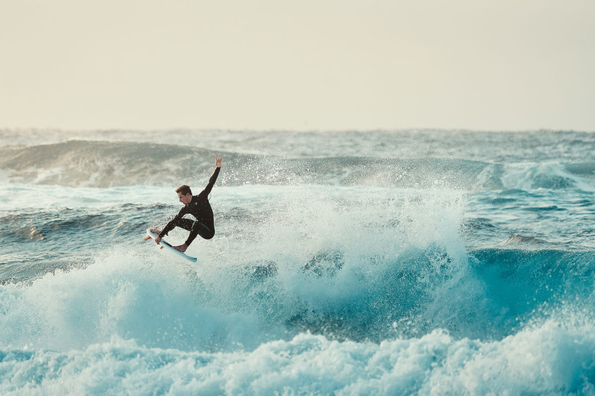 Flyboy Petey Kavanagh in morning shoreys