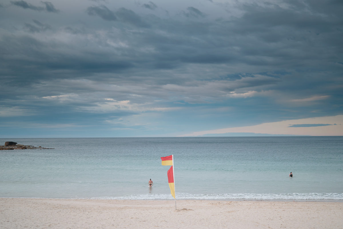 Very different down there today! North Bondi