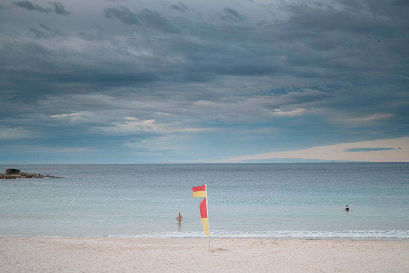 Very different down there today! North Bondi