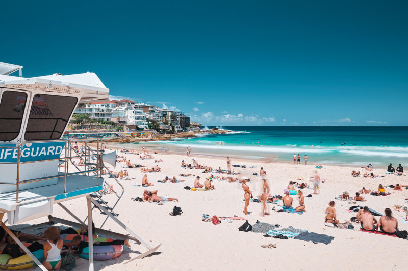 North Bondi on the weekend. Love the water colours over the weekend.