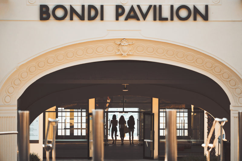 The old way to get to the beach, Bondi Pavilion