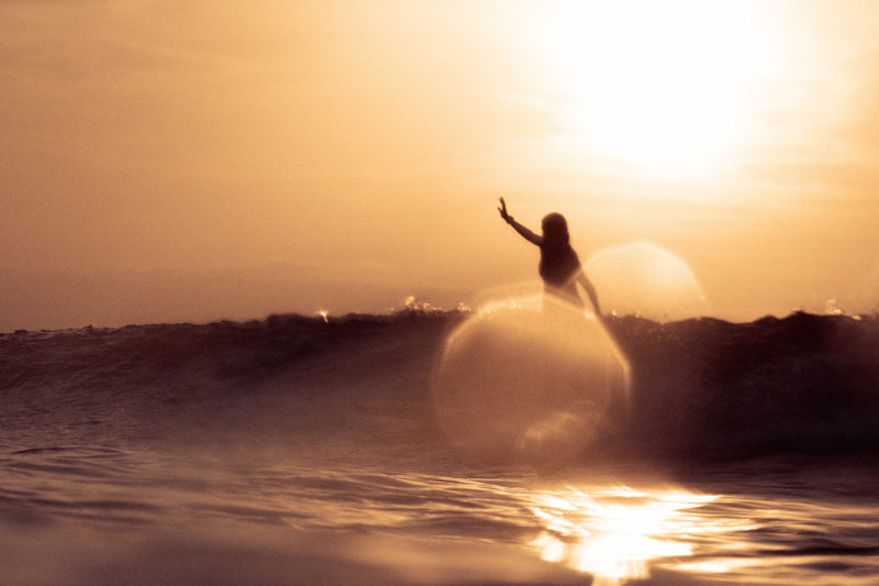 Morning dance in the light, Bondi 7am