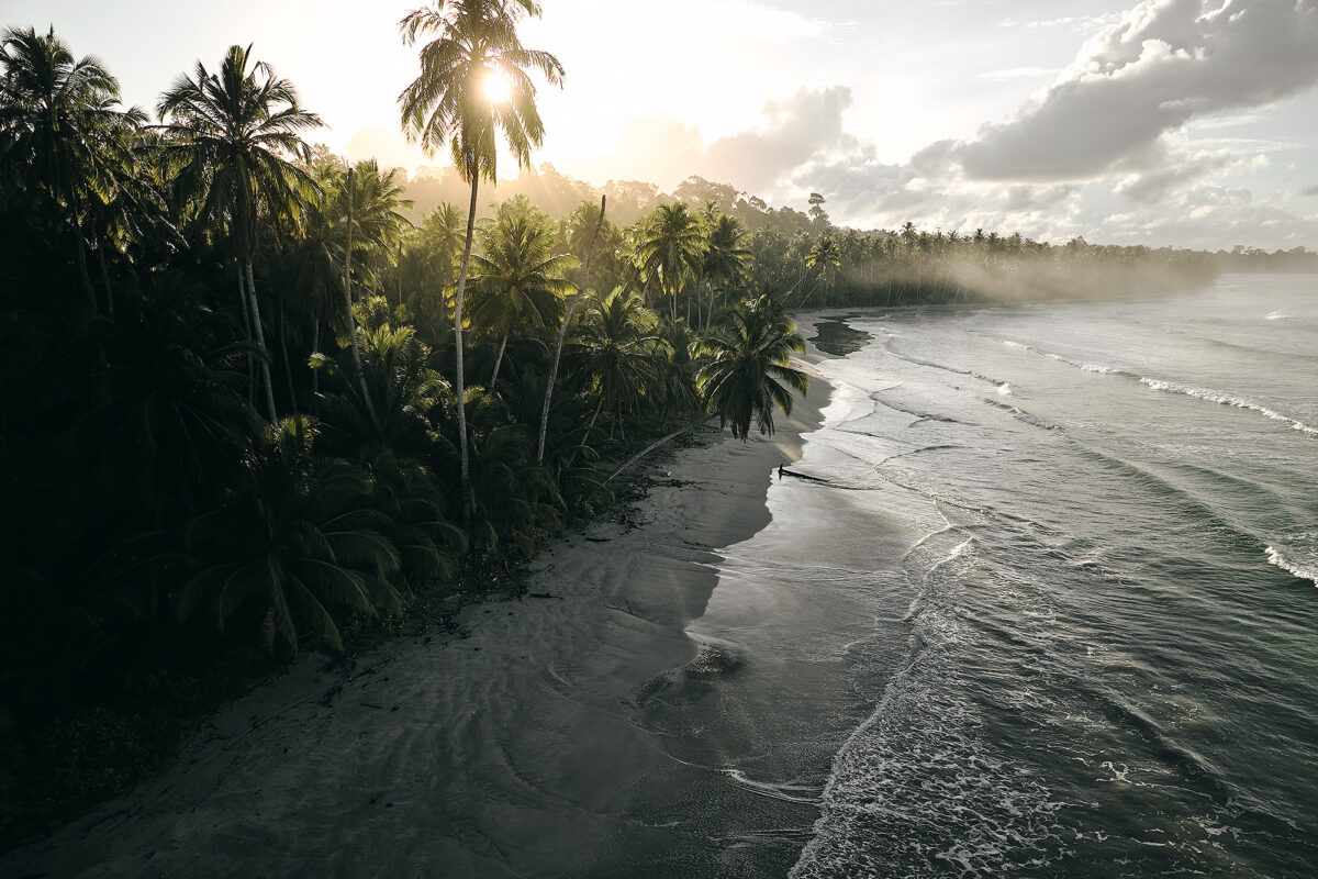 Endless beaches with no names and no people.