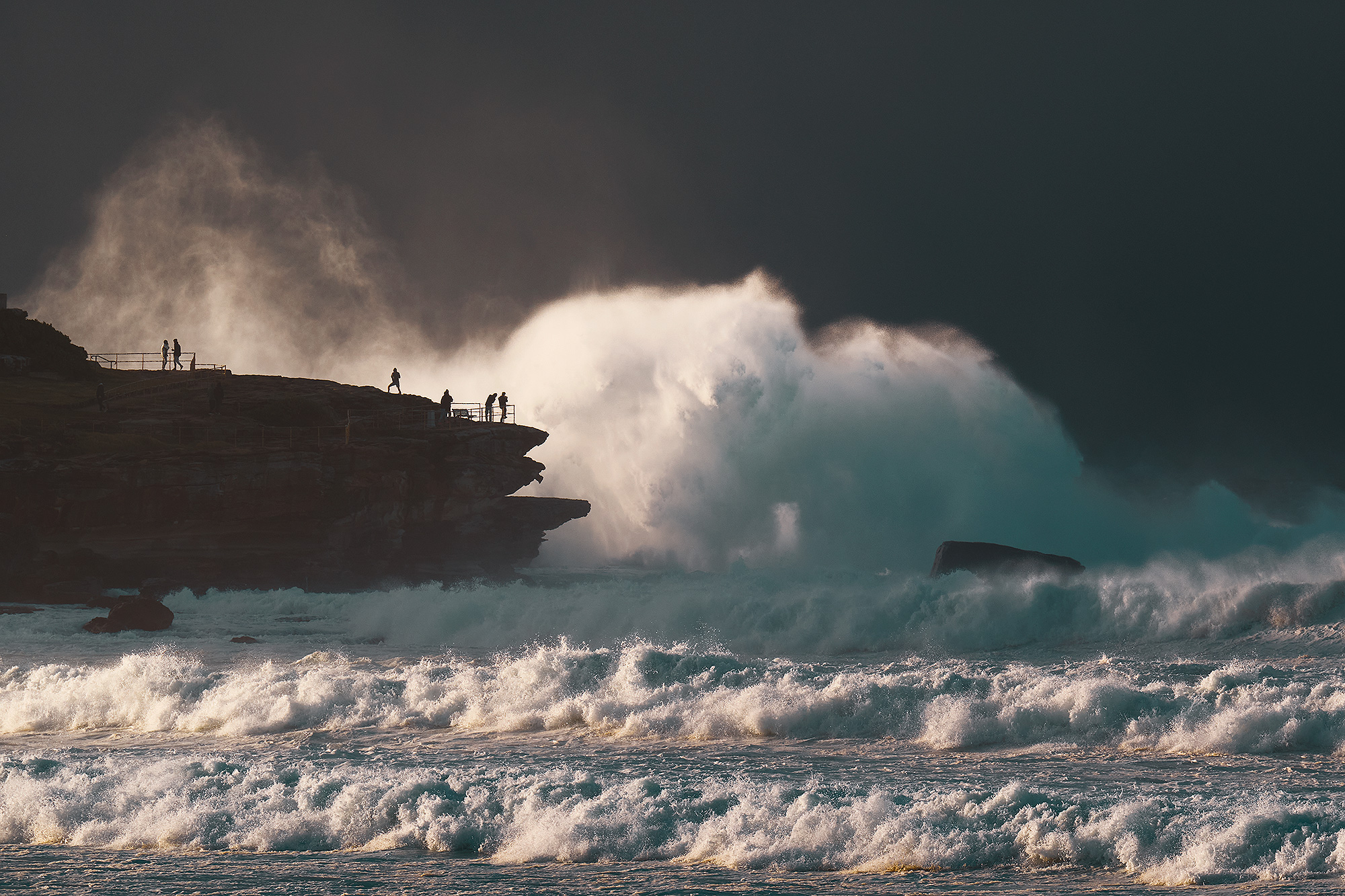 Beach big waves hotsell