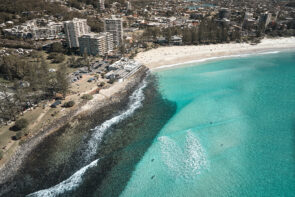 Burleigh, exquisite blues and out of the southerly