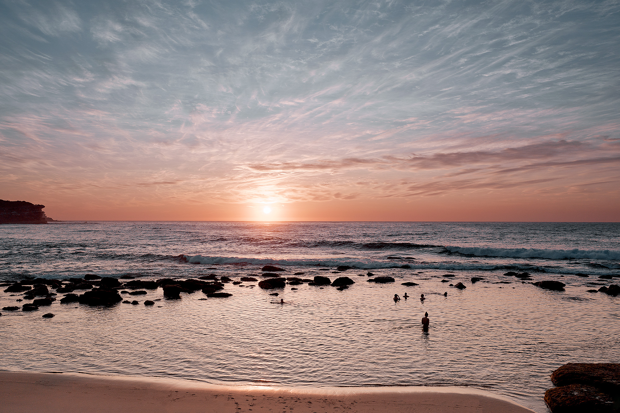 Bogey Hole morning delights, Bronte