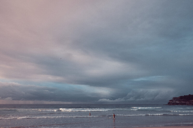 Bondi was so quiet this morning. Barely anyone down there.