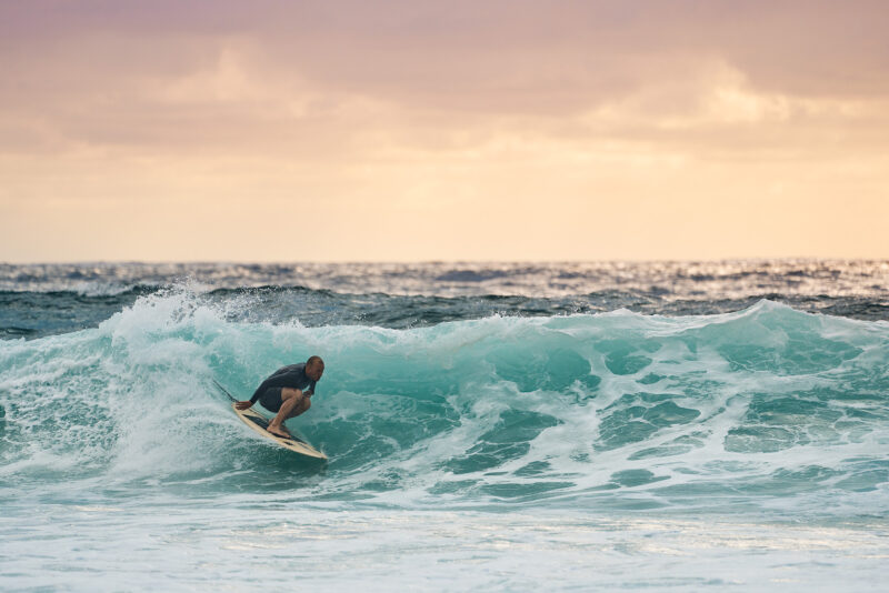 Speed lines, Bondi 7am