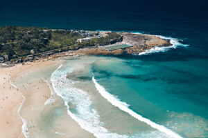 View to McKillop, Freshwater Beach