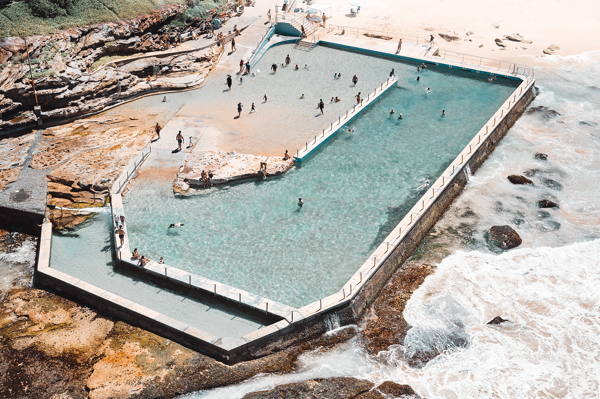 Love the lines of the South Curl Curl Rock Pool