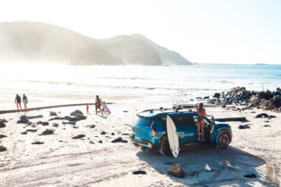 All electric on the beach, EV9 Kia our newest partner