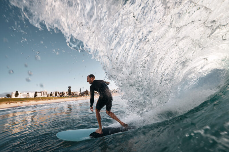 Joel Pilgrim on the other side of the curtain, Bondi