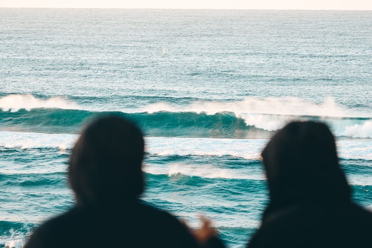 Look, the waves returned after a flat spell