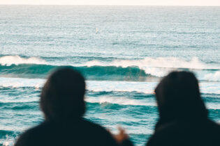 Look, the waves returned after a flat spell
