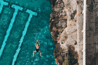 Frog kick, Bronte Pool