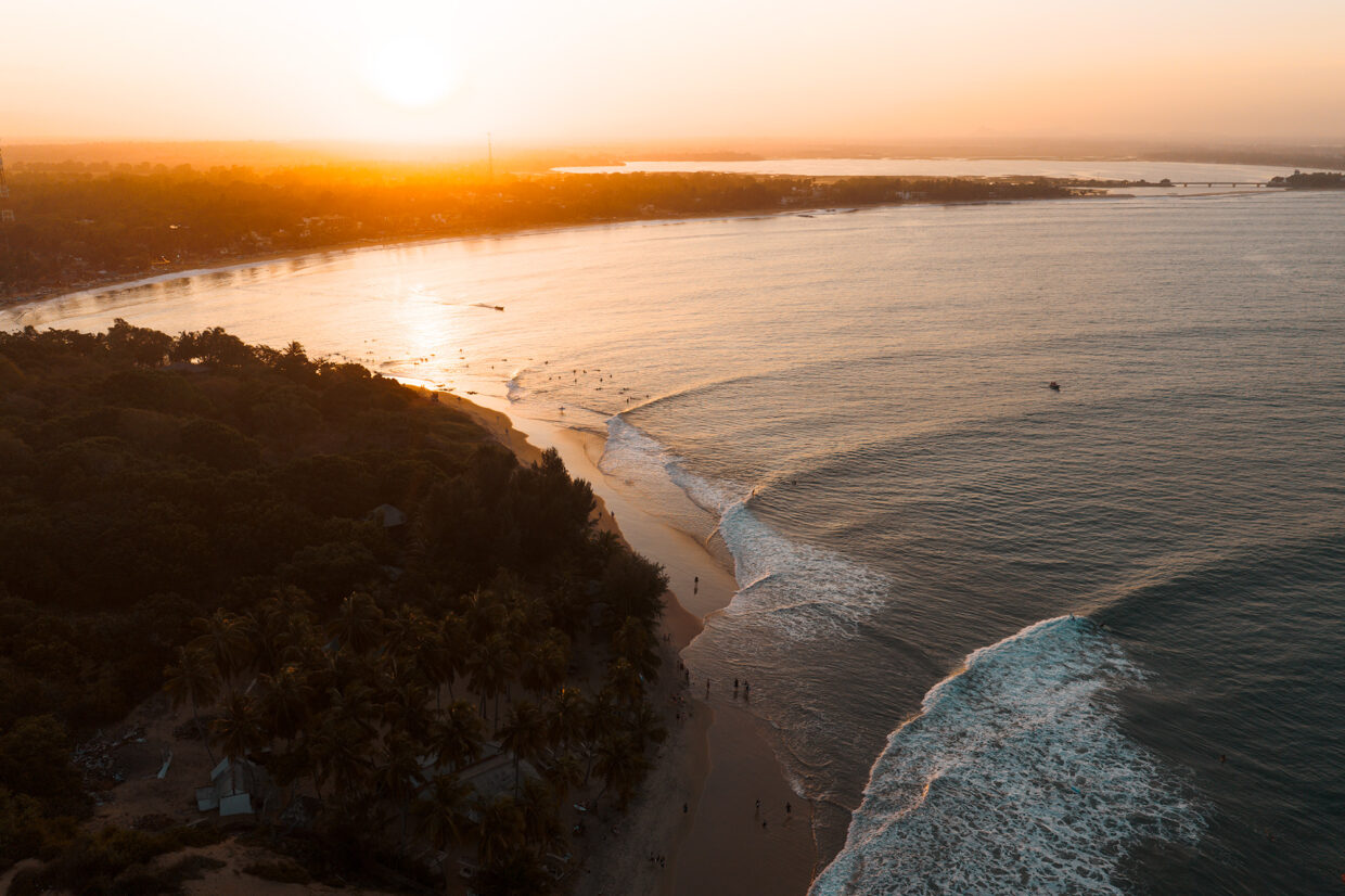 The jewel of Sri Lanka's surfing - Aragum Bay